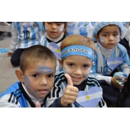 Los más pequeños celebraron el DIA DE LA BANDERA